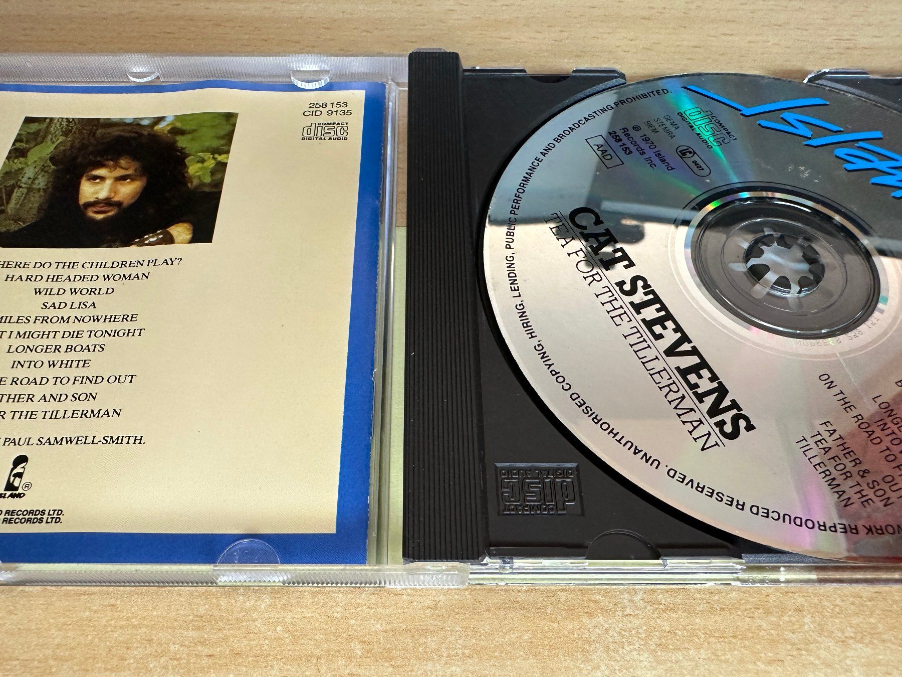 CD: Cat Stevens – Tea For The Tillerman – Usato da Rikon im Tösstal venduto da Alpenmutz 2