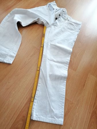 Hellbeige Herren Jeans Gr. 33