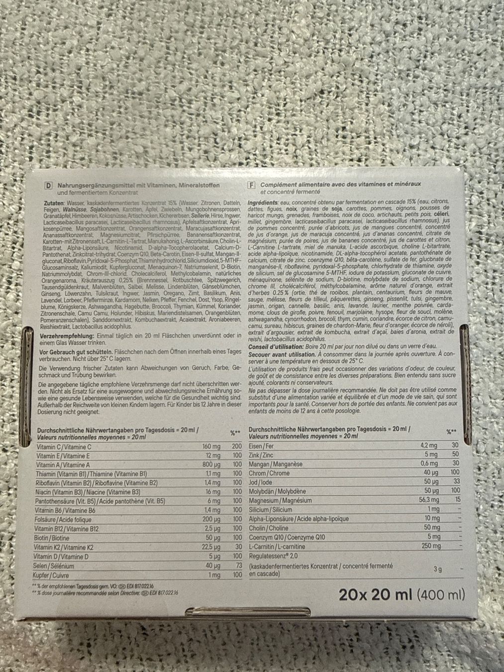 Aliments & Spécialités: Dr. Niedermaier Regulatpro Complete – Neuf avec emballage d'origine à Stetten AG par Ariasolo_88 2