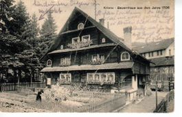 Kriens 1917 - Bauernhaus aus dem Jahre 1706