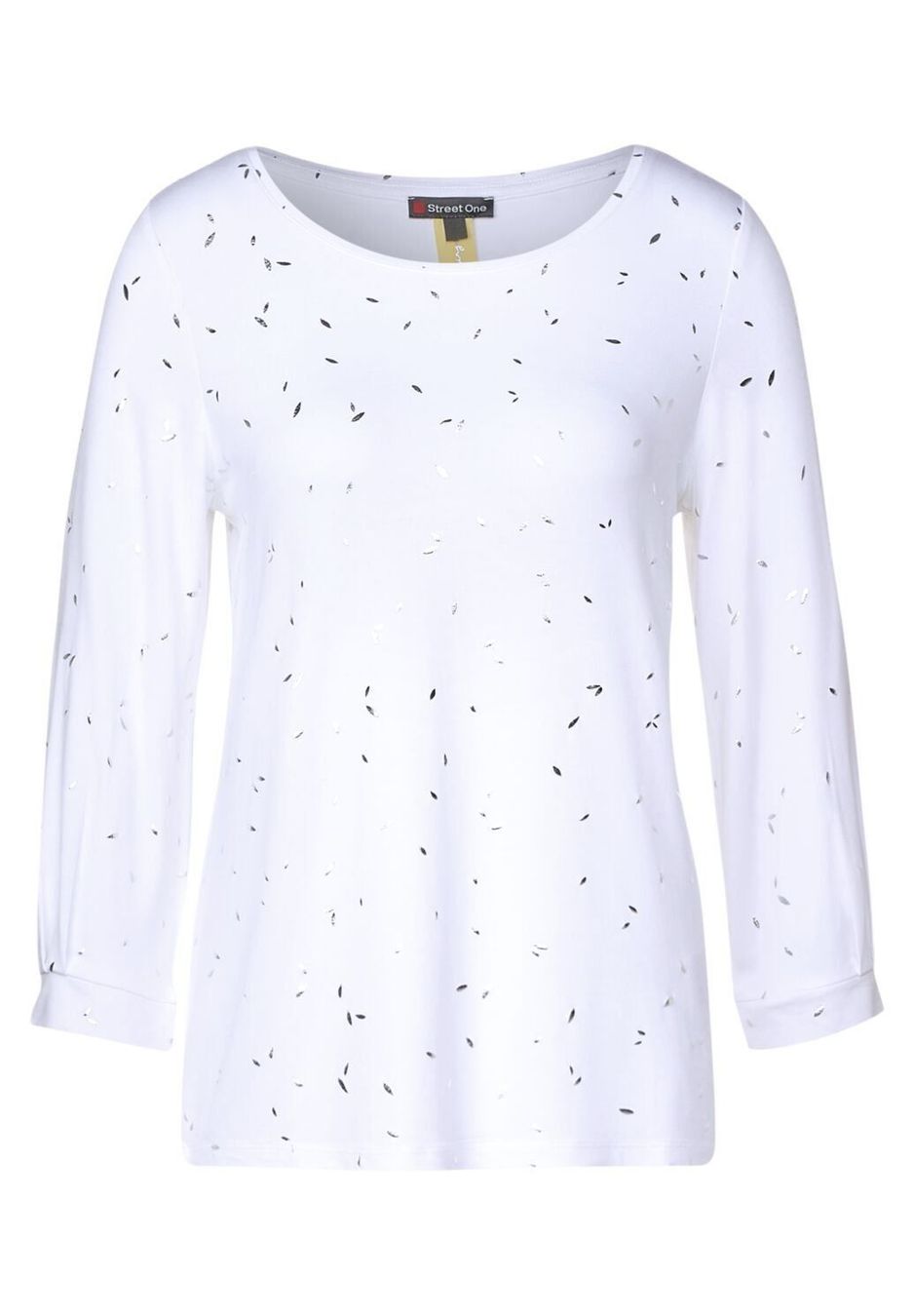 Maglioni & Felpe: Street One Shirt Sweatshirt Pullover mit Schimmer Effekt 46 – Nuovo e nell'imballaggio originale da Suhr venduto da OhLola