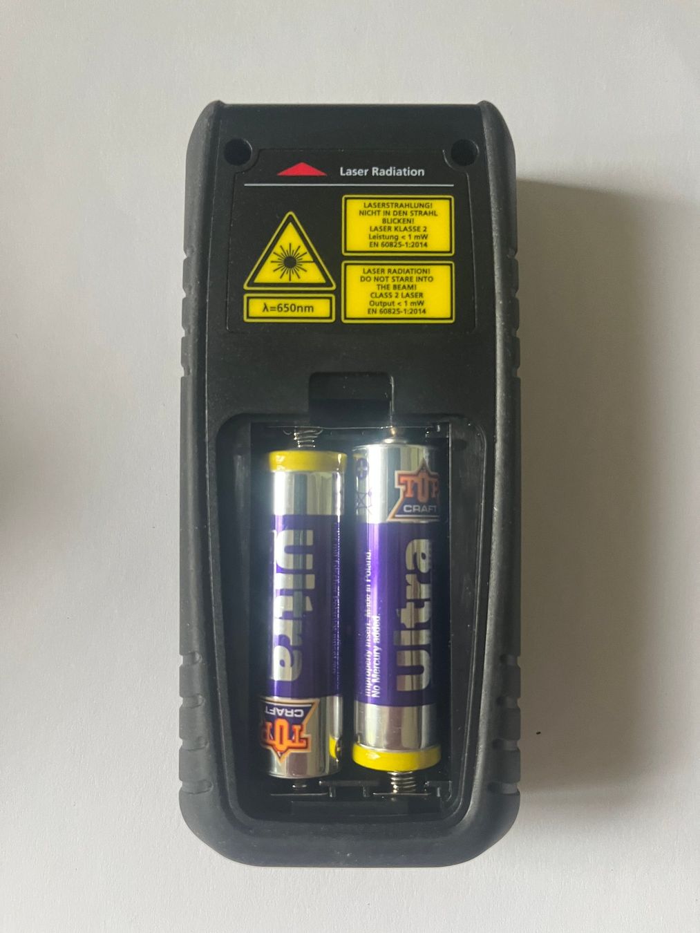 Misurare: Laser Entfernungsmesser mit Batterie und Tasche – Usato da Hubersdorf venduto da Gewonnen 6