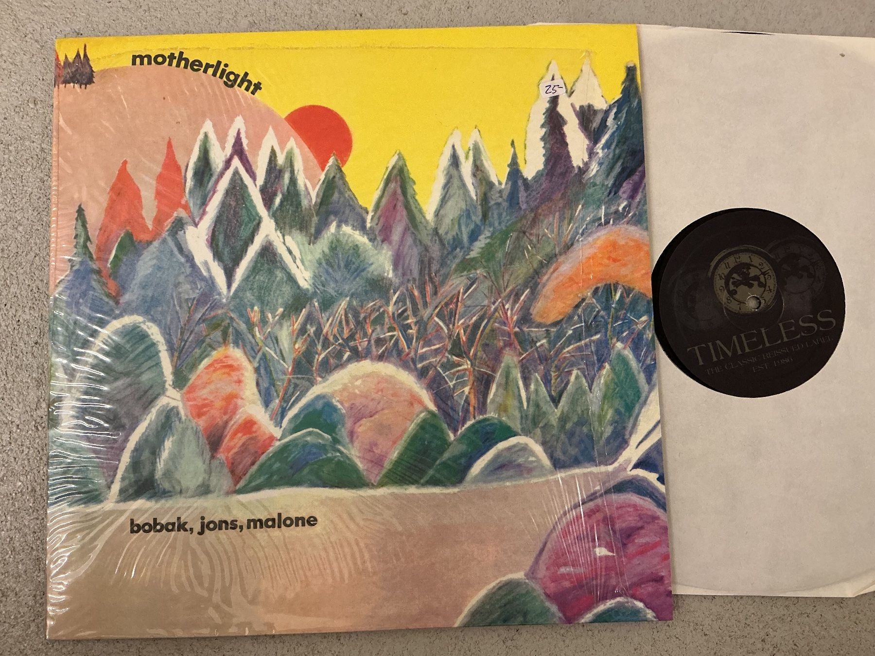 Dischi in vinile: Bobak Jons Malone Motherlight LP – Usato da Winterthur venduto da Tumko-Vinyl