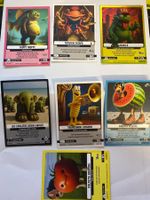 7 cartes du jeu Skifiddle Italian Brainrot, plusieurs rar...