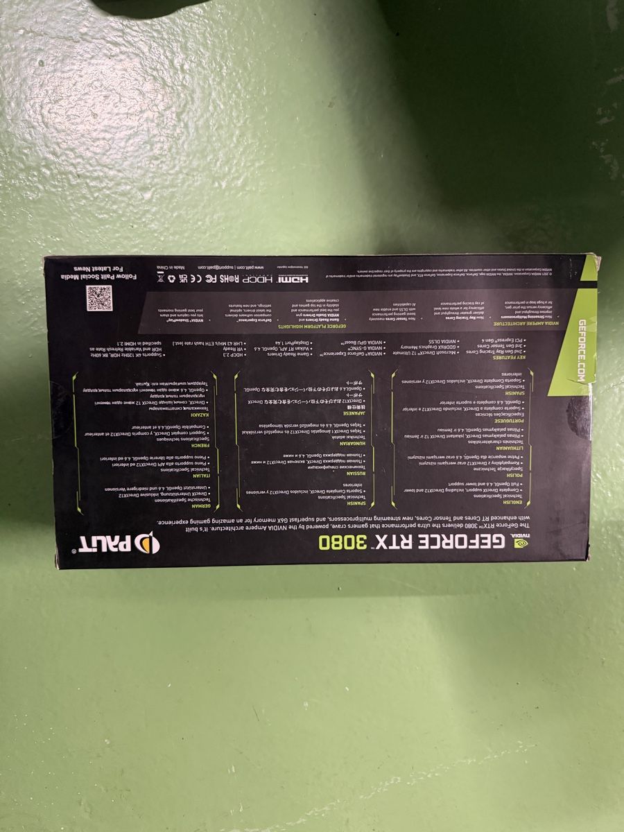 Nvidia Schede grafiche: Nvidia RTX 3080 – Nuovo e nell'imballaggio originale da Opfikon venduto da Vasko.mic 1