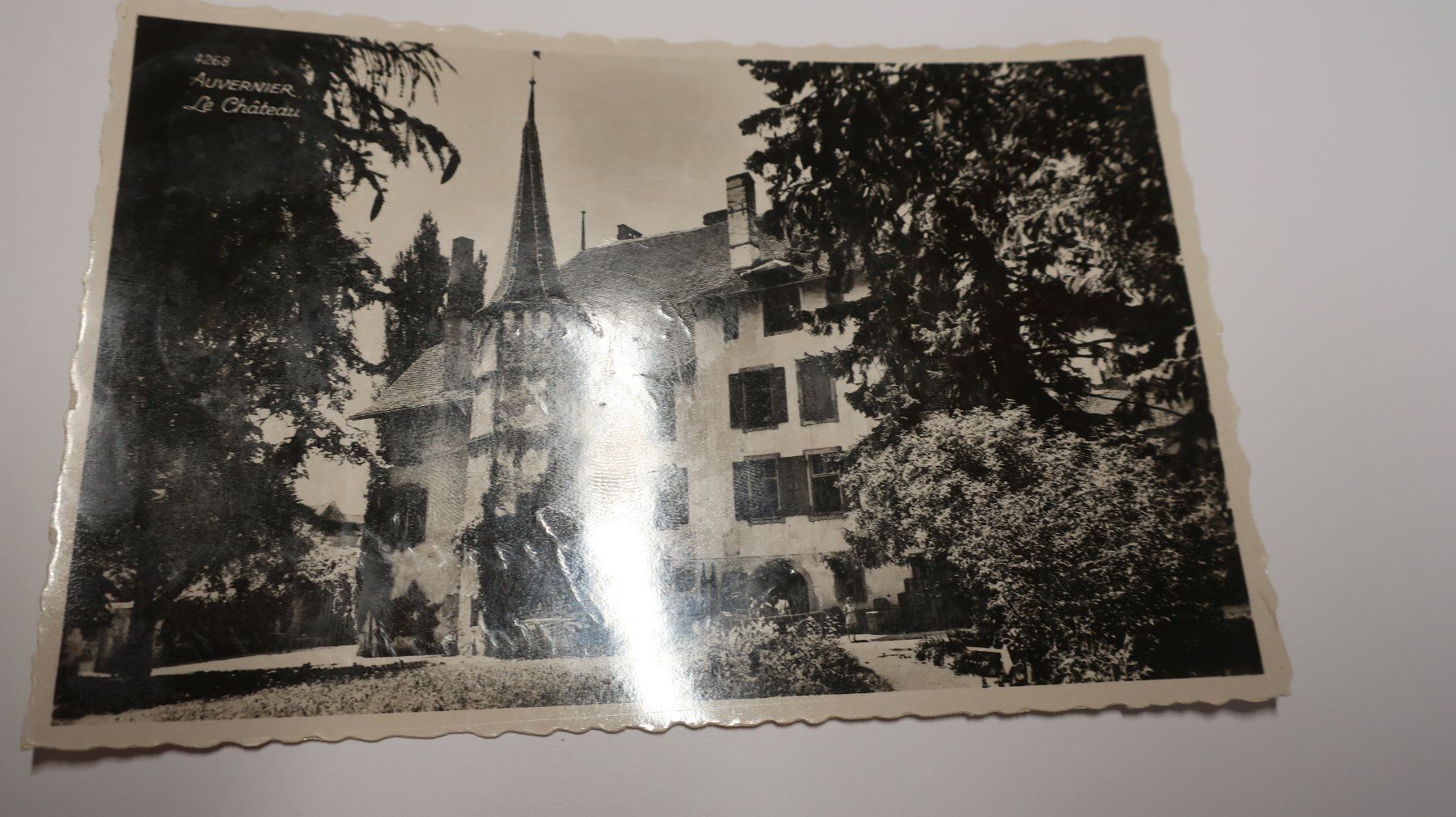Cartoline postali: Auvernier le Château 1940 – Usato da Cormoret venduto da Pascalll2001 1