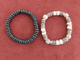 2 elastische Armbänder neu
