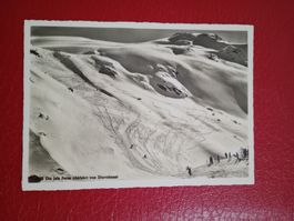 Diavolezza Abfahrt die Isla Persa belebt Skipiste