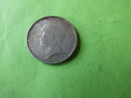 Belgien 1910, 50 Centimes - Silber