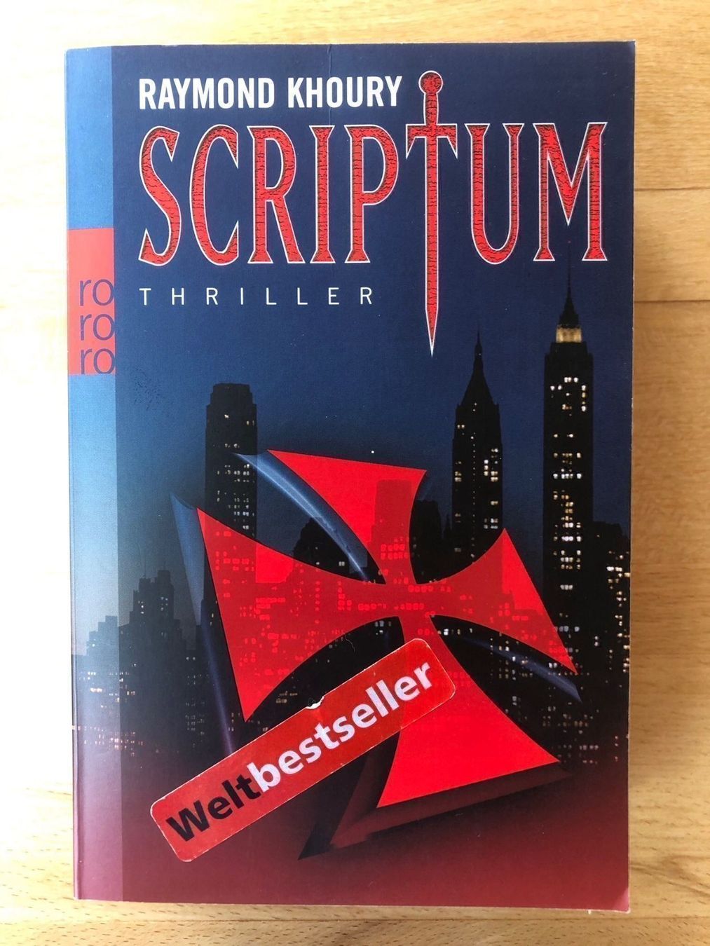 Libri: SCRIPTUM / Triller / Tempelritter / Weltbestseller – Usato da Gross venduto da LakeofSihl