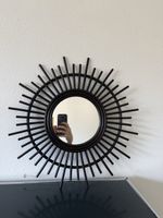 Holz Spiegel Sonnen Form Bali