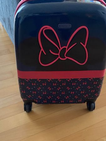 Neuwertiger Kinder Trolley / Koffer - Minnie Maus Design!