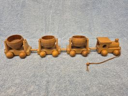 Spielzeug Holzeisenbahn
