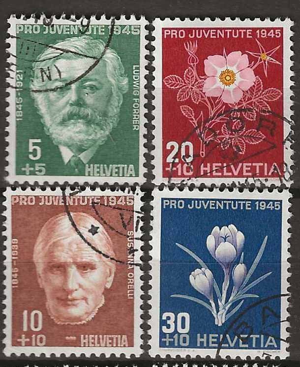 Tutti i francobolli: PJ045 - Pro Juventute 1945 obl. – Usato da Trélex venduto da Phil_Albert