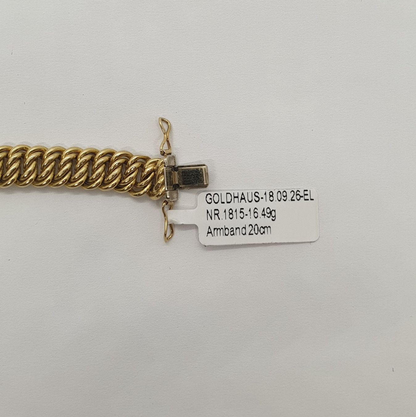 Armbänder & -reifen: Echt 18K Gold Armband – Gebraucht aus Luzern von luzerngoldhaus 2