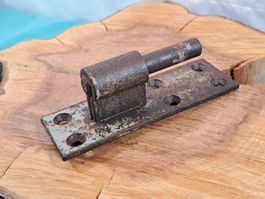 1 antiker Tür Band Kloben (1.4cm), Eisen (LOT2449#TBS1)