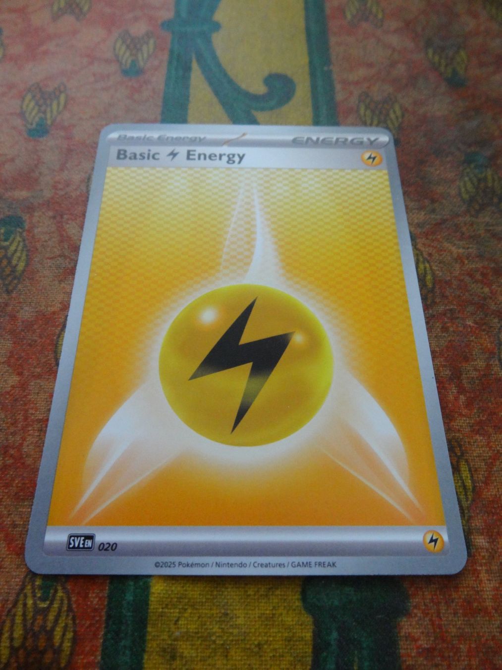 Pokémon Sammelbilder & Trading cards: POKEMON  Basic Energy    SVE EN   020    ENERGY  2025 – Gebraucht aus Romanel-sur-Lausanne von Swift13