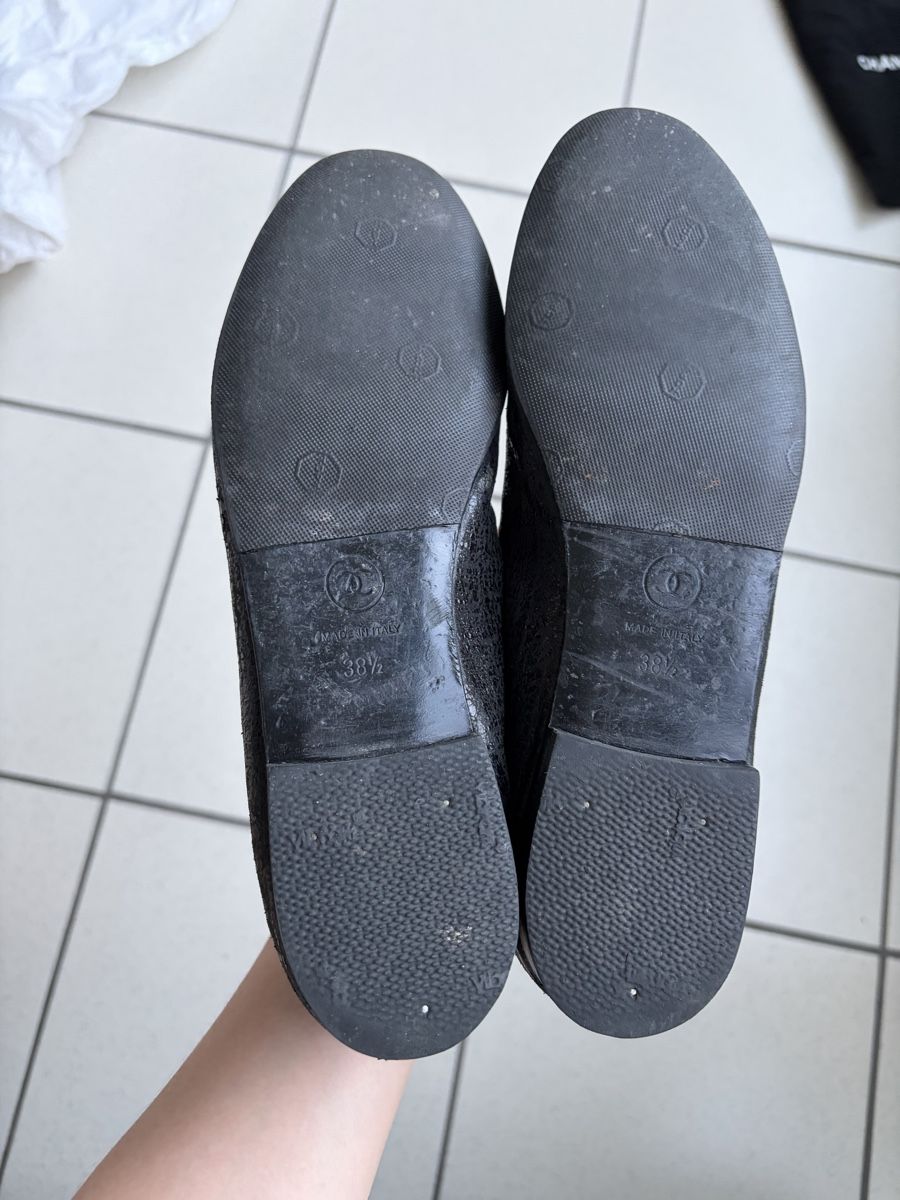 Chanel Damenschuhe: Chanel black ballerinas 38.5 – Gebraucht aus Zürich von nat_k 1