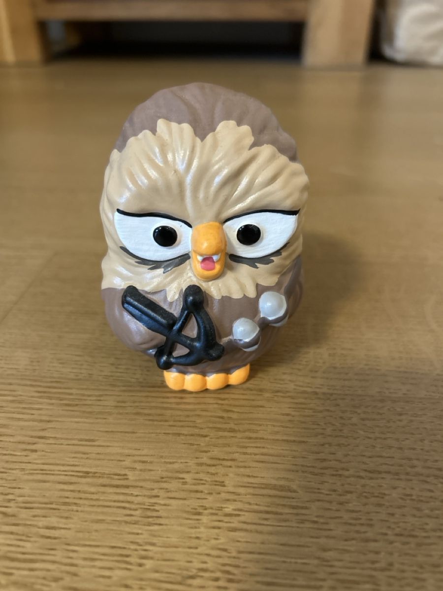 Star Wars Statuette: Chewbacca Eulenfigur aus Porzellan matt – Usato da Gibswil venduto da nat_2nfv