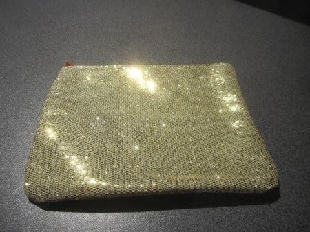 Tasche / Etui, goldig