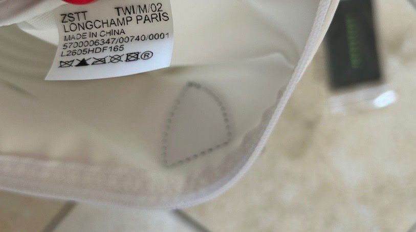 Longchamp Sacs femmes: Longchamp Pliage blau/weiss – D'occasion à Jona par n.ferrari 3