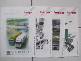 herpa, Neuheiten-Prospekte von 1998