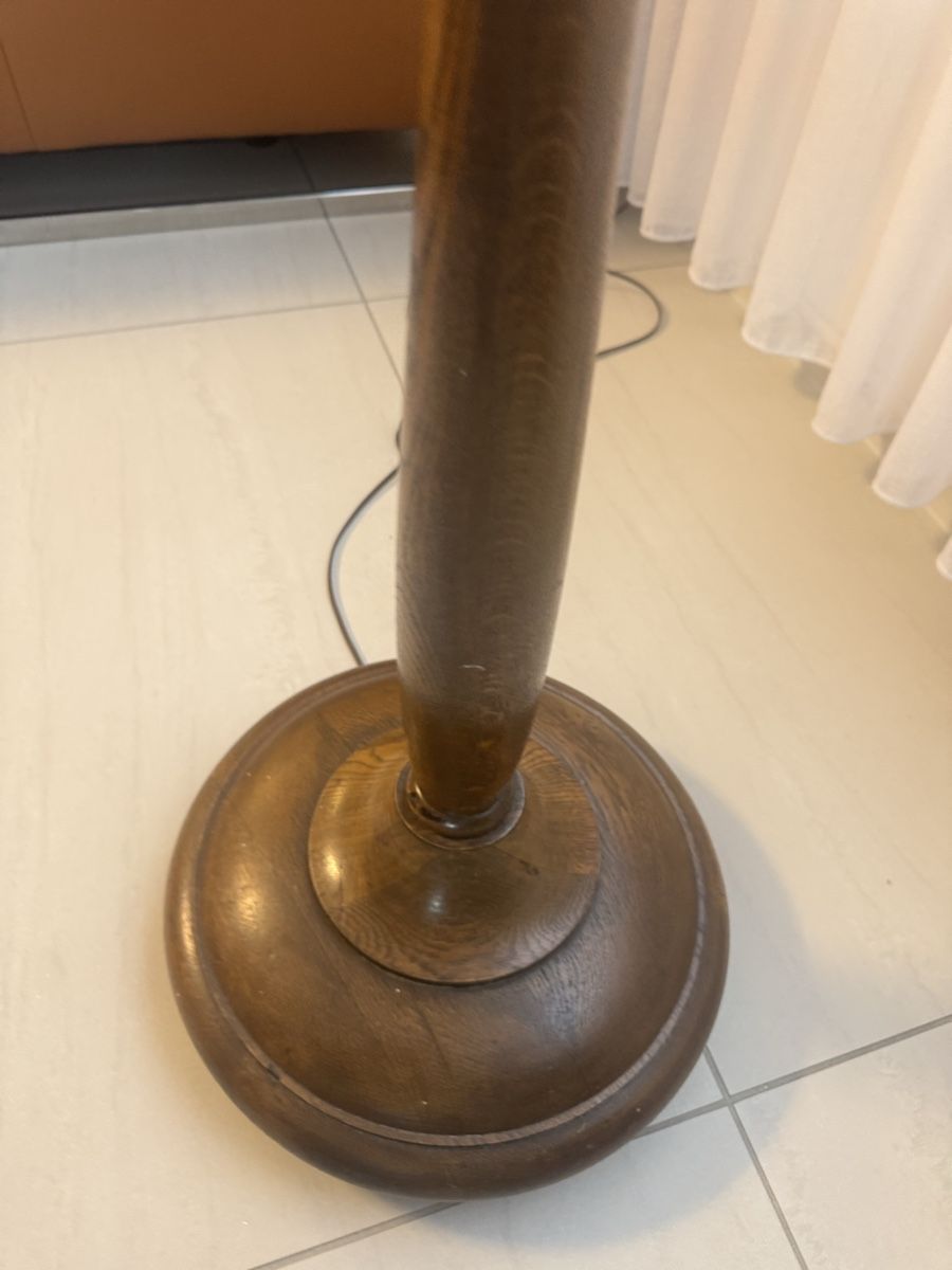 Lampade: Vintage Stehlampe mit Stoffschirm  – Usato da Oftringen venduto da Makeq 5