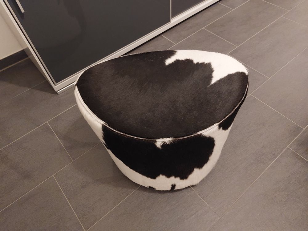 Hocker Kuhfell Ikea