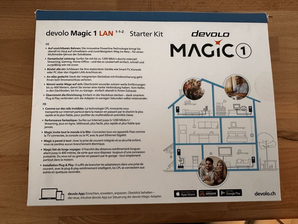 Devolo Wlan: Devolo Magic 1 LAN – Neu (gemäss Beschreibung) aus Courtelary von kch_5vjz 1