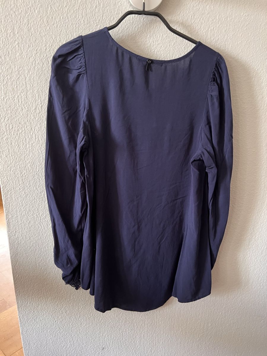 High Camicette: Bluse HIGH, Gr. 36, blau – Usato da Solothurn venduto da Brini06 3
