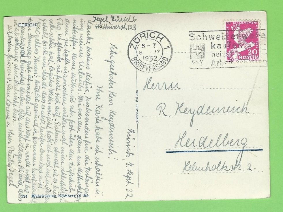 Cartoline postali: Zürich – Usato da Zürich venduto da t24_de 1