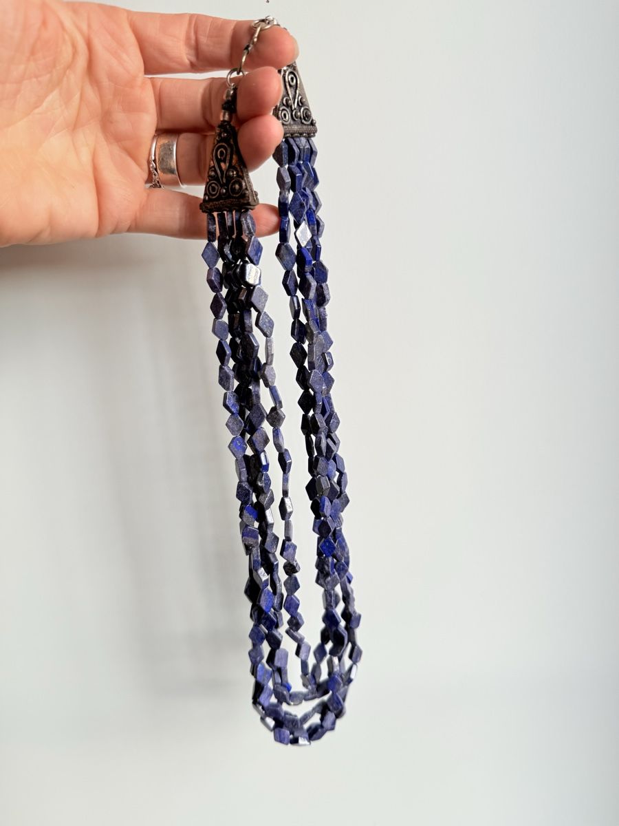 Catenine: Tolle Lapislazuli Kette NEU – Nuovo e nell'imballaggio originale da Basel venduto da Chili007 5