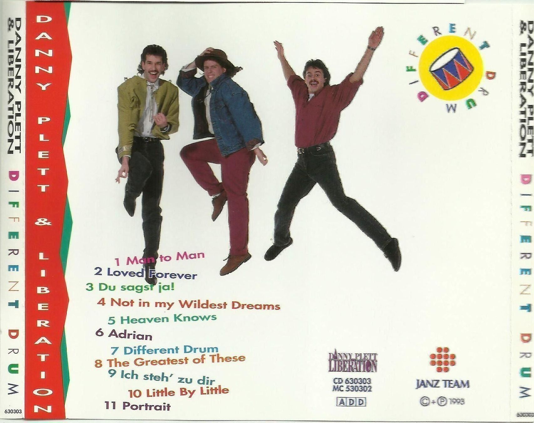 CDs: Danny Plett & Liberation CD Different Drum – Gebraucht aus St. Margarethen TG von ursk10 1