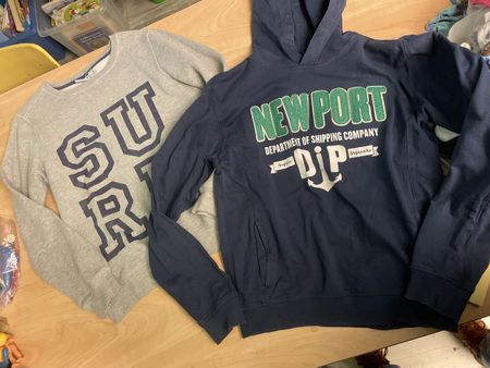 2 coole Sweatshirt/Hoodie Gr.158/164