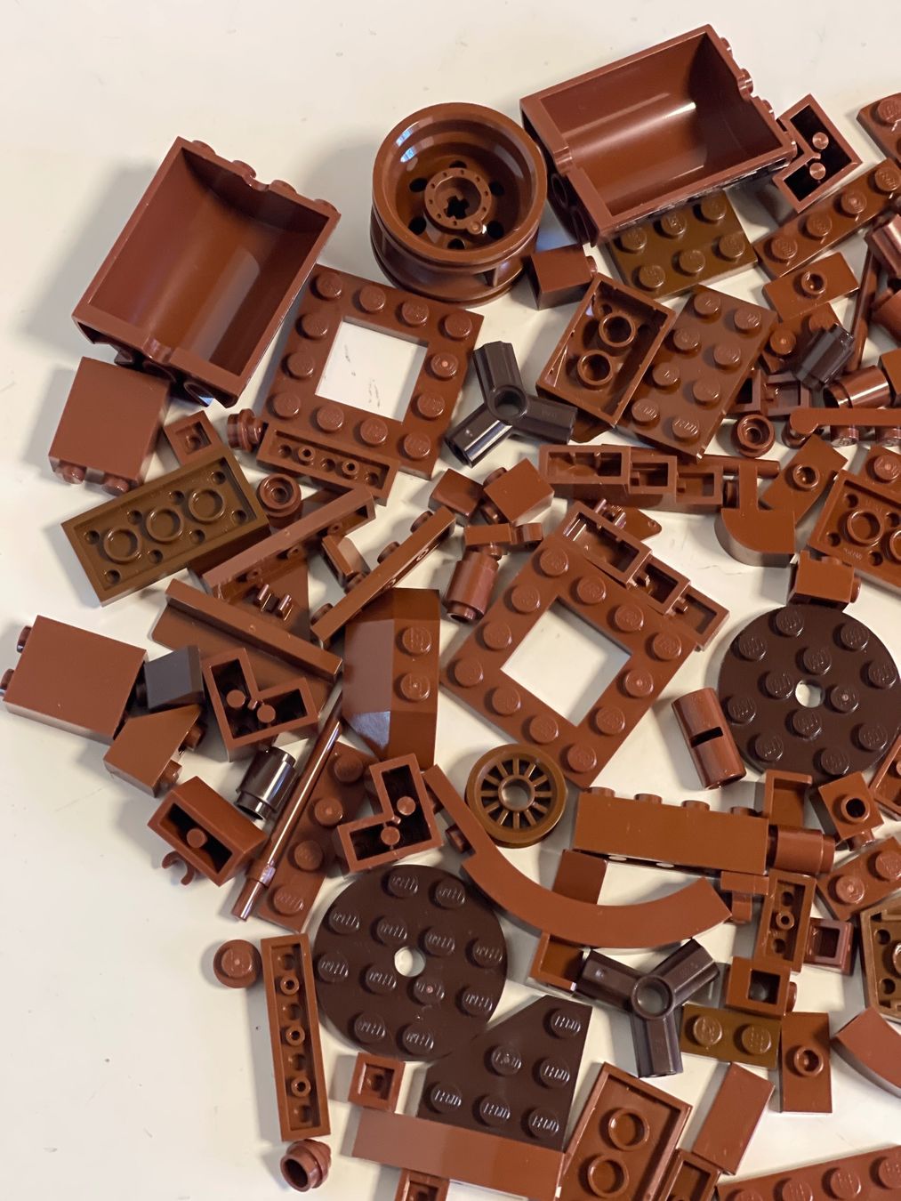 Lego Giocattoli: LEGO  -  diverse Steine ( Braun) – Usato da Gelterkinden venduto da cobra0110 1