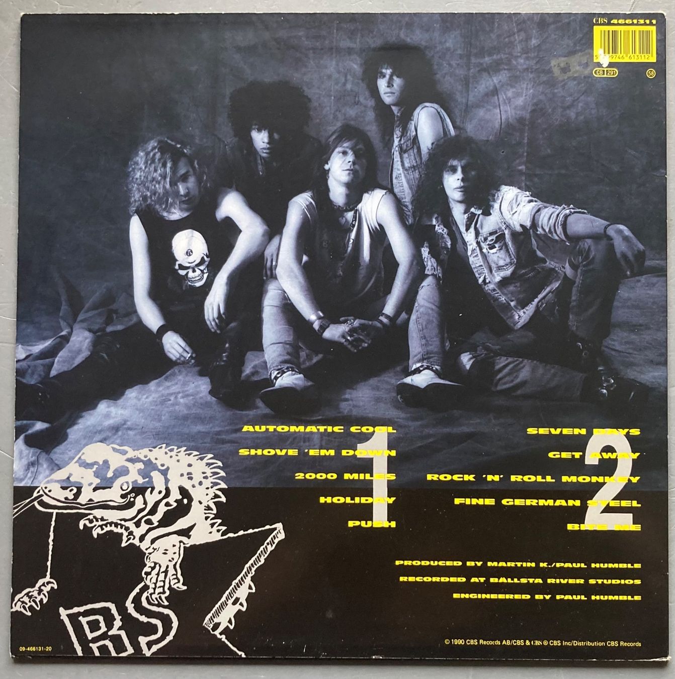 Vinyles: REPTILE SMILE - AUTOMATIC COOL – D'occasion à Poliez-Pittet par Newtown-Records 1