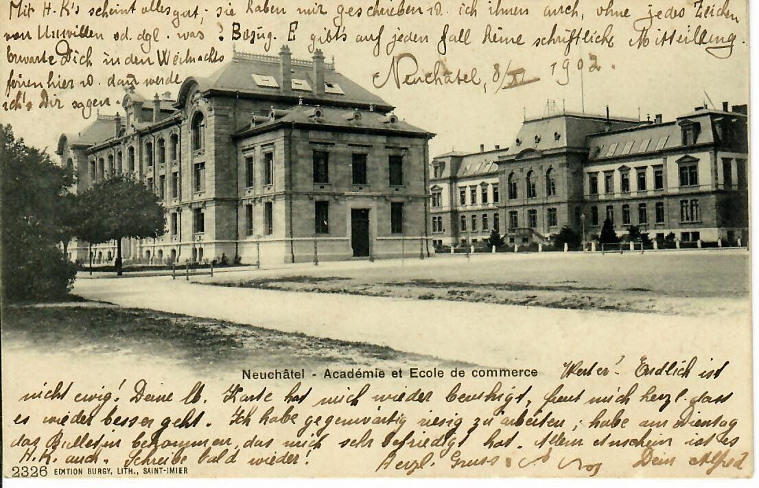 Cartoline postali: Neuchâtel – Usato da Hochdorf venduto da Ziegel-16