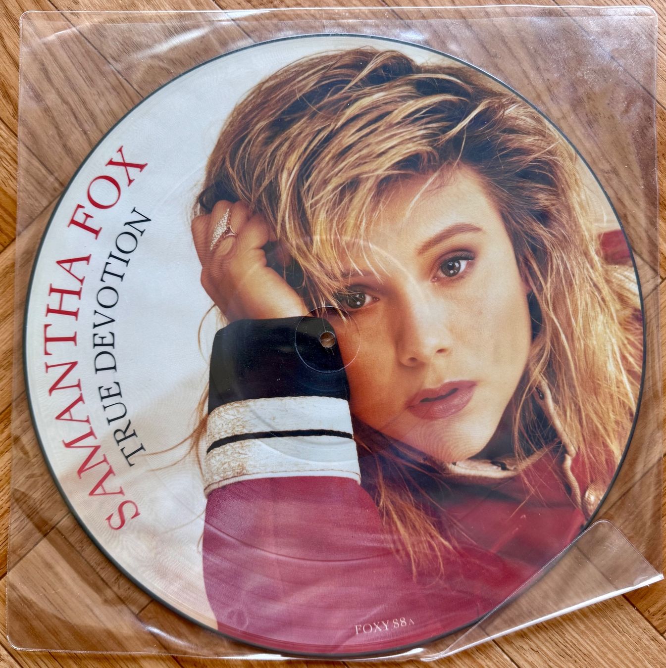 Schallplatten: Samantha Fox True Devotion Picture Disc 12" Maxi vinyl 80er – Gebraucht aus Aarau von Grogu66 2