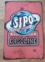 SIPO GASOLINE - Blechschild  (neu/OVP)