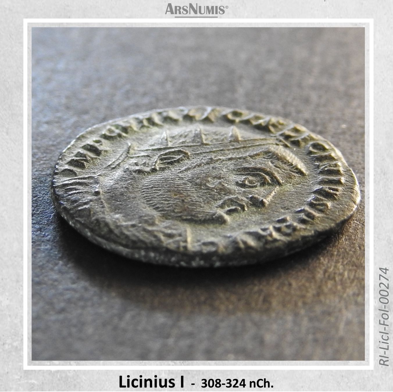 Tutti le monete: Römische Münze - Licinius I. – Usato da Oberwil b. Zug venduto da ArsNumis 2