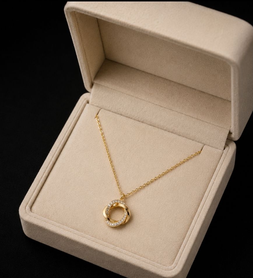 Ketten: Kette 18k vergoldet  – Neu und originalverpackt aus Hemmental von Aureumgold 1
