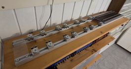 Märklin Spur 1 Rollenprüfstand, Service Schiene