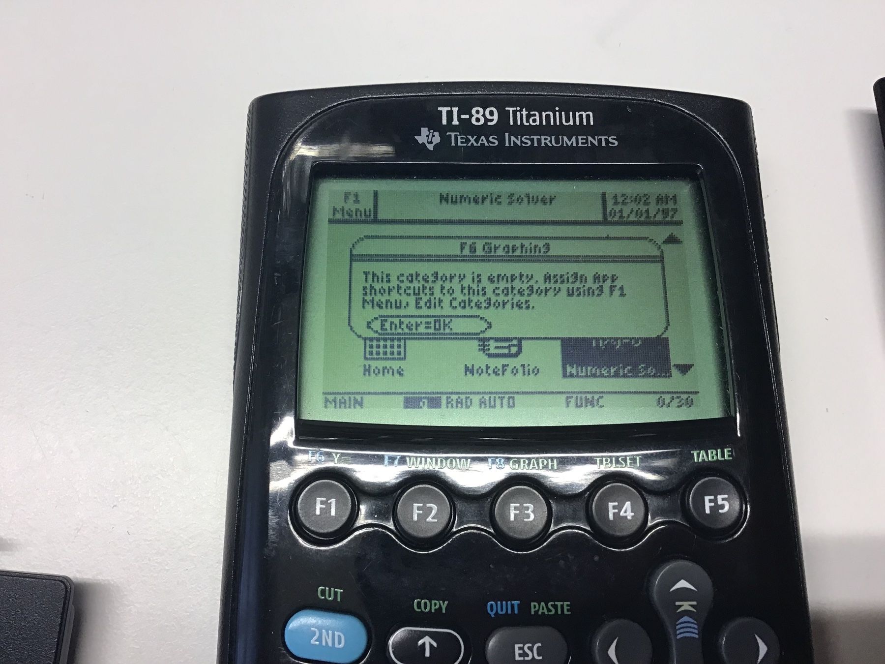 Texas Instruments Taschenrechner: Texas Instrument TI-89 Titanium Rechner Calculator – Gebraucht aus Lichtensteig von Babeli 8