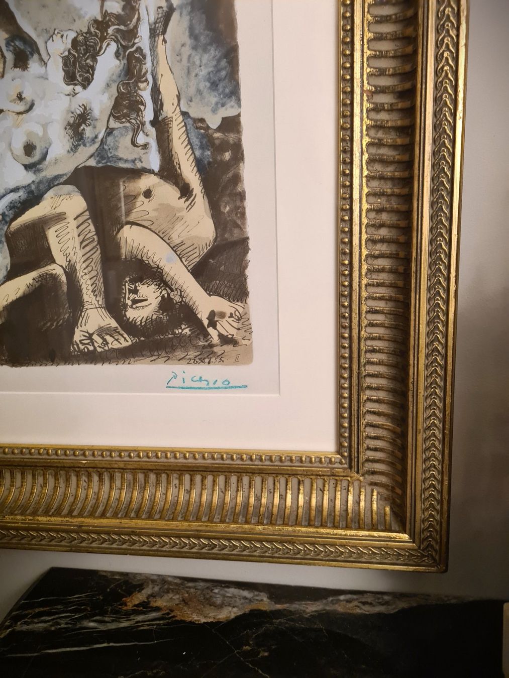 Grafica & Litografie: Original Lithographie von Pablo Picasso – Usato da Rotkreuz venduto da Dobermann5 9