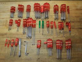 160 gebrauchte Schraubendreher, alle von PB Suisse Tools