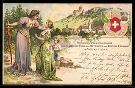 Weinfelden, Offizielle Fest-Postkarte zu