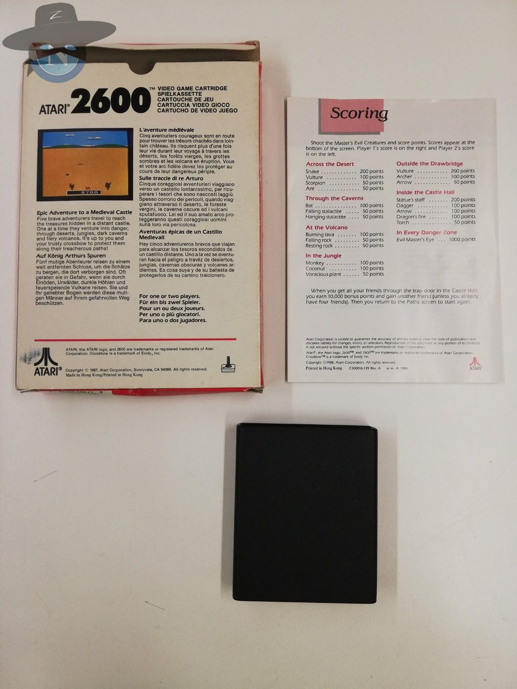 Atari Giochi: Crossbow (red box) / Atari VCS 2600 – Usato da St. Gallen venduto da zorro_dc 1