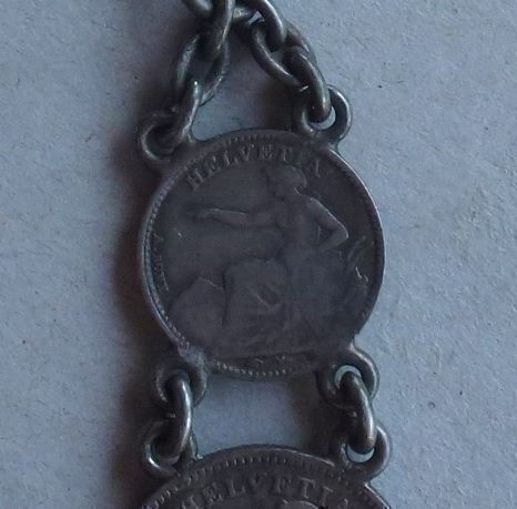 Catenine: Schweizer Münzkette ab 1850 – Usato da Walkringen venduto da Casablanca777 9