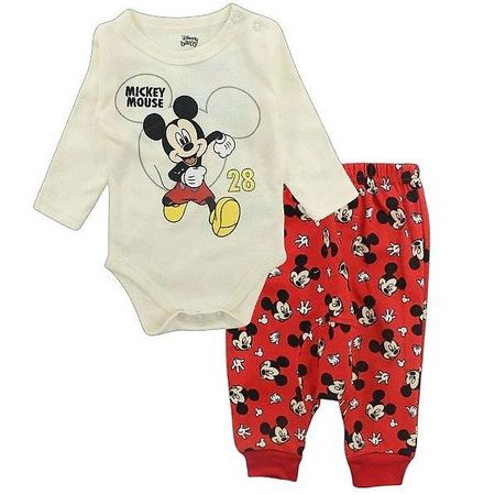 Mickey Mouse 2er Set, in den Gr. 62, 68, 80, 86, 92