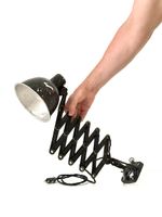Original Scherenlampe aus den 30er Jahren. Neuverkabelt.  